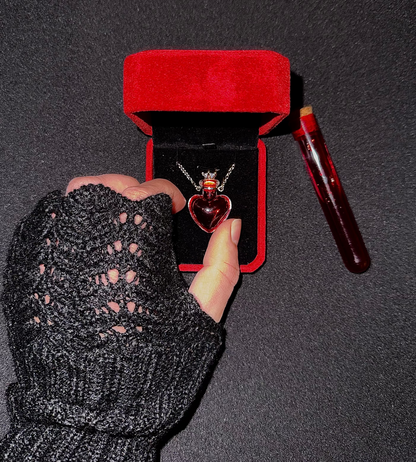 Blood Vial Necklace